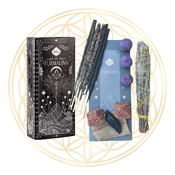 Kit Incensos Sagrada Madre - Turmalina