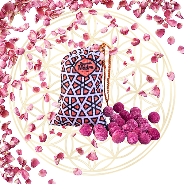 Sachê Sagrada Madre Pérolas Aromáticas - Rosas