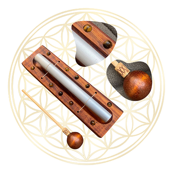 Sino PIN Harmonizador - Grande - Olho de Tigre