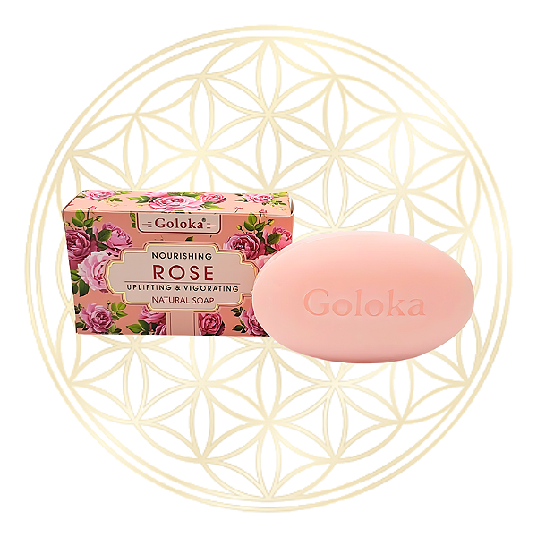 Sabonete Ayurvedic Goloka Natural - Rosa