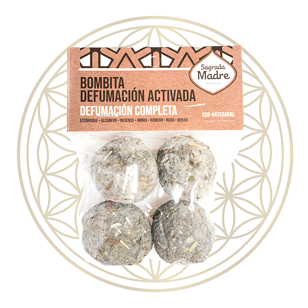 Bombita Defumação Ativada Sagrada Madre X4 SC - Defumação Completa