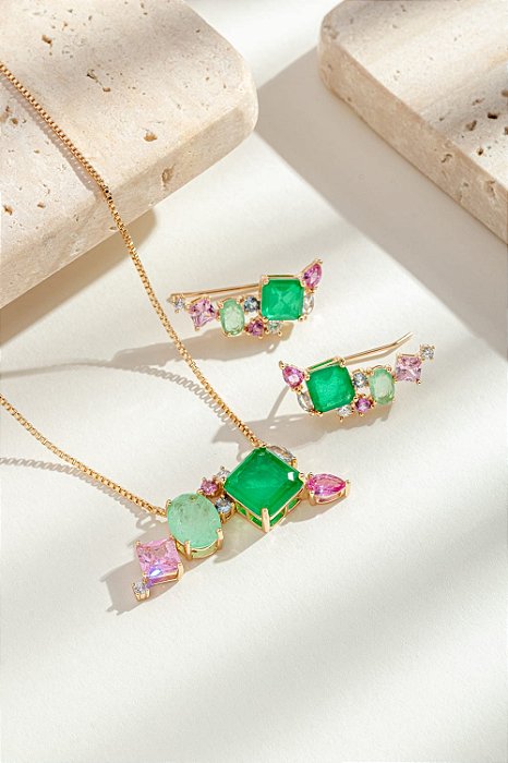 Conjunto pedra fusion
