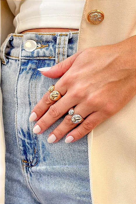 Anel regulável aberto