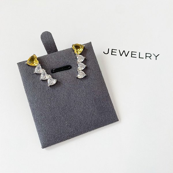 Brinco Earcuff Citrino