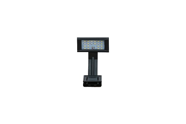 LUMINARIA LED SOMA  T-100 PRETA 5W LED BRANCO/AZUL AUTOVOLT