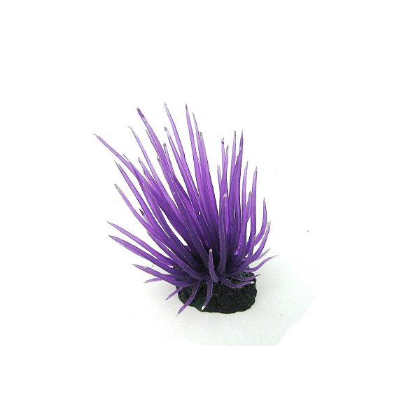 ENFEITE DE SILICONE SOMA ANEMONA LONG TENTACLE ROXA