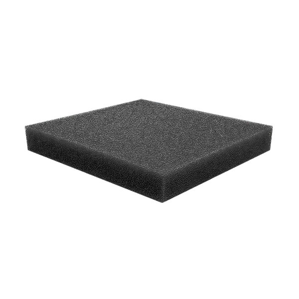 ESPONJA PRODAC BIOCLARO 50X50CM - 5CM ALTURA (10 PPI - PRETA)