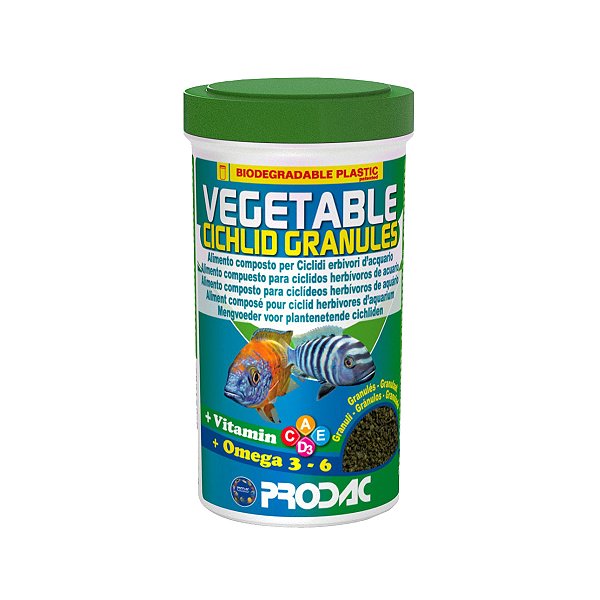 RACAO PRODAC VEGETABLE CICHLID GRANULES 100G