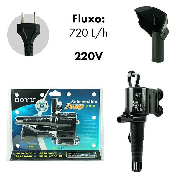 BOMBA SUB BOYU SP-  101 1000 720L/H 220V