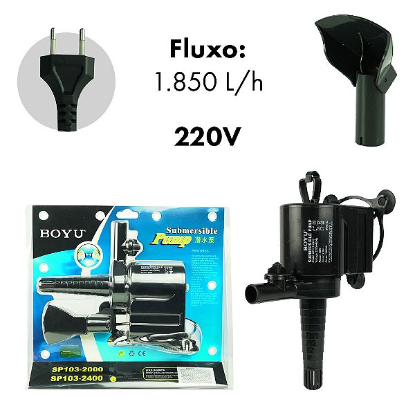 BOMBA SUB BOYU SP-  103 2400 1850L/H 220V