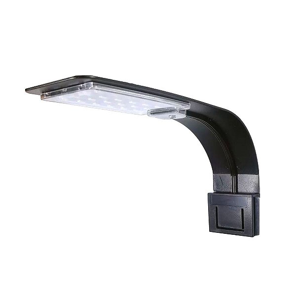 LUMINARIA LED SOMA X 5 PRETA (10W) LED BRANCO/VERMELHO 220V