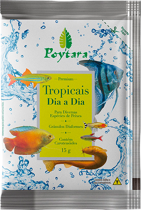 RACAO POYTARA TROPICAIS DIA A DIA  15G - SACHE