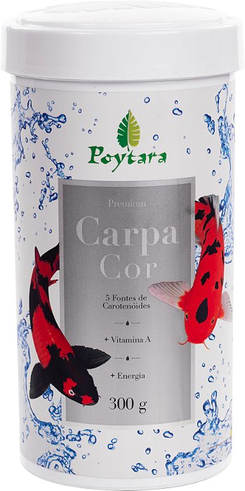 RACAO POYTARA CARPA COR  300G