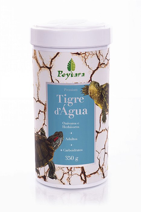 RACAO POYTARA  TIGRE D'AGUA 350G
