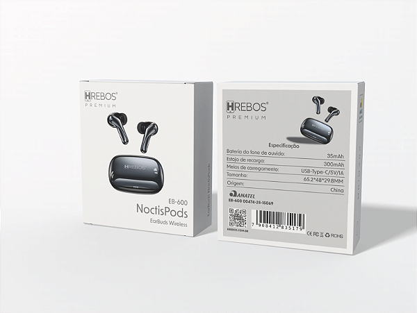 Fone Bluethooth NoctisPods Premium Sem Fio