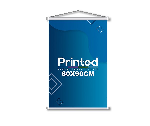 Banner Personalizado Em Lona Com Impressão Digital 50x100cm