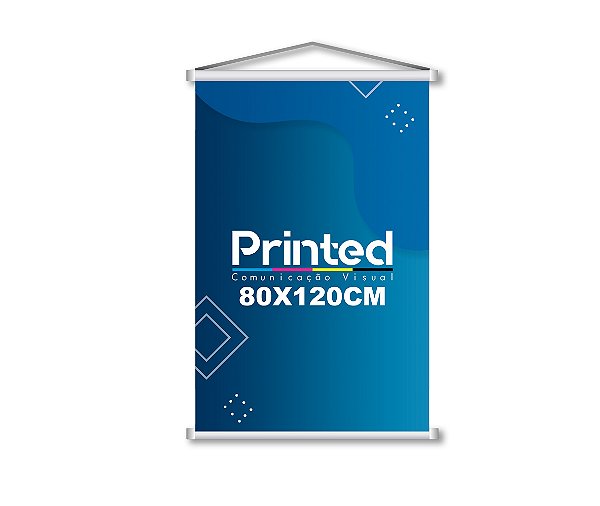 Banner Personalizado Em Lona Com Impressão Digital 80x120cm