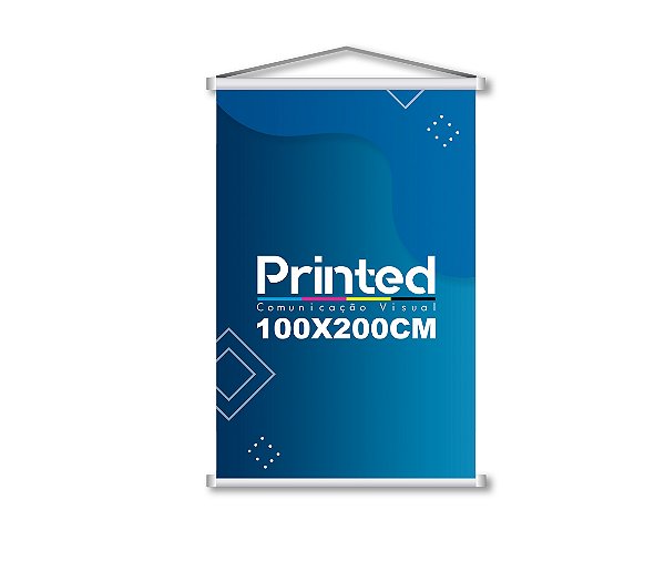 Banner Personalizado Em Lona Com Impressão Digital 100x200cm