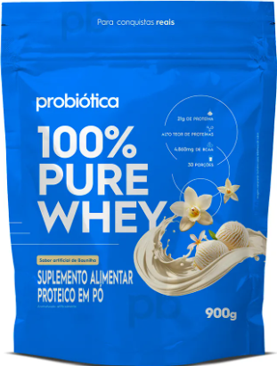 WHEY 100% PURE 900G REFIL PROBIOTICA