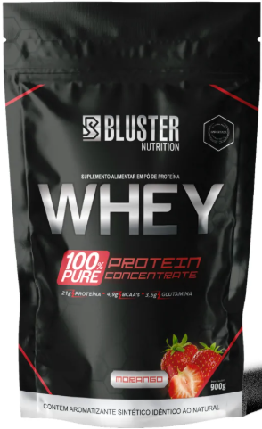 WHEY 100% PURE 900G REFIL BLUSTER