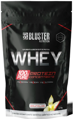 WHEY 100% PURE 1.8KG REFIL BLUSTER