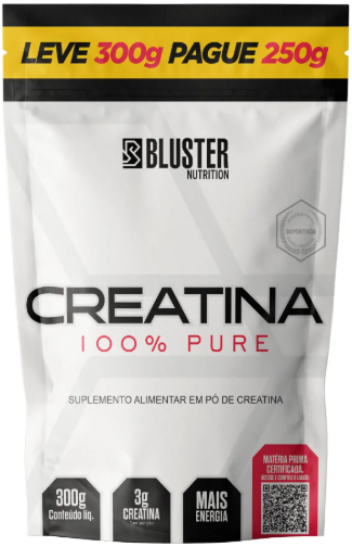 CREATINA 100% PURA 300G BLUSTER