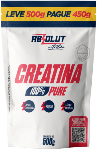 CREATINA 100% PURE 500G ABSOLUT