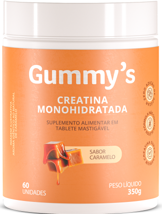 CREATINA MONOHIDRATADA 60UNIDADES GUMMY S