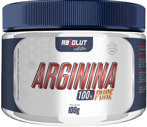 ARGININA 100% PURE 100G ABSOLUT