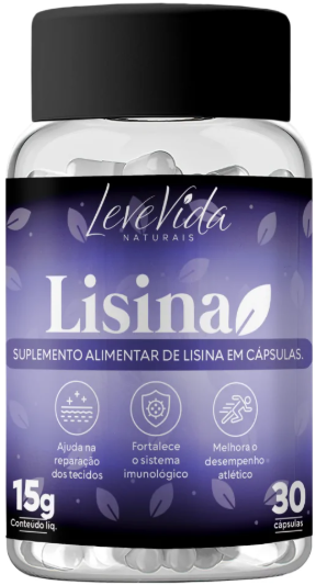 LISINA 30CAPSULA LEVE VIDA