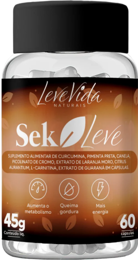 SEK LEVE 60CAPS LEVE VIDA