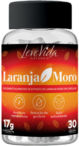 LARANJA MORO 30CAPS LEVE VIDA