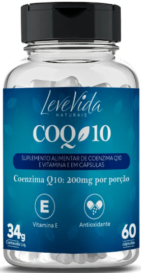 COQ10 60CAPS LEVE VIDA
