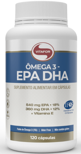 OMEGA 3 EPA DHA 120 CAPSULAS VITAFOR