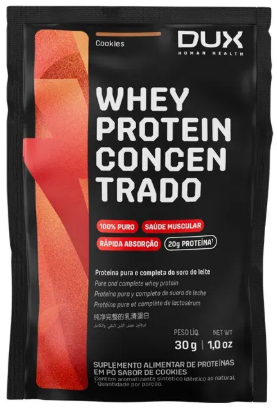 WHEY PROTEIN CONCENTRADO 30G DUX