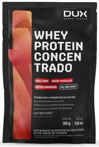 WHEY PROTEIN CONCENTRADO 30G DUX