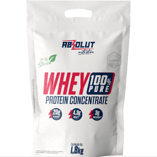 WHEY 100% PURE 1,8KG REFIL ABSOLUT