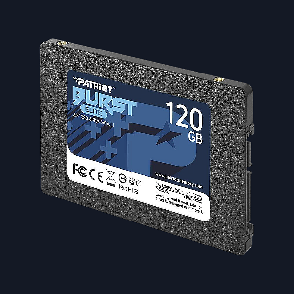 SSD Patriot Burst Elite 120GB - JD INFORMÁTICA