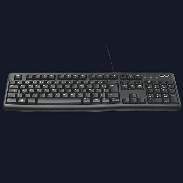 Teclado com Fio USB Logitech K120