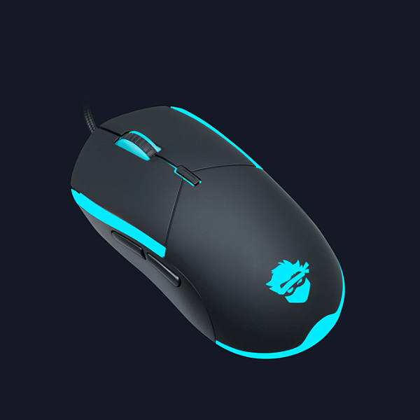 Mouse Gamer Ninja Claw, RGB, 6 Botoes, 3600 DPI, Black, MS-GN-CLAW