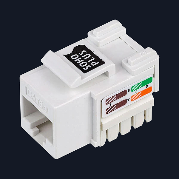 CONECTOR FEMEA RJ45 CAT.5E T568A/B KEYSTONE