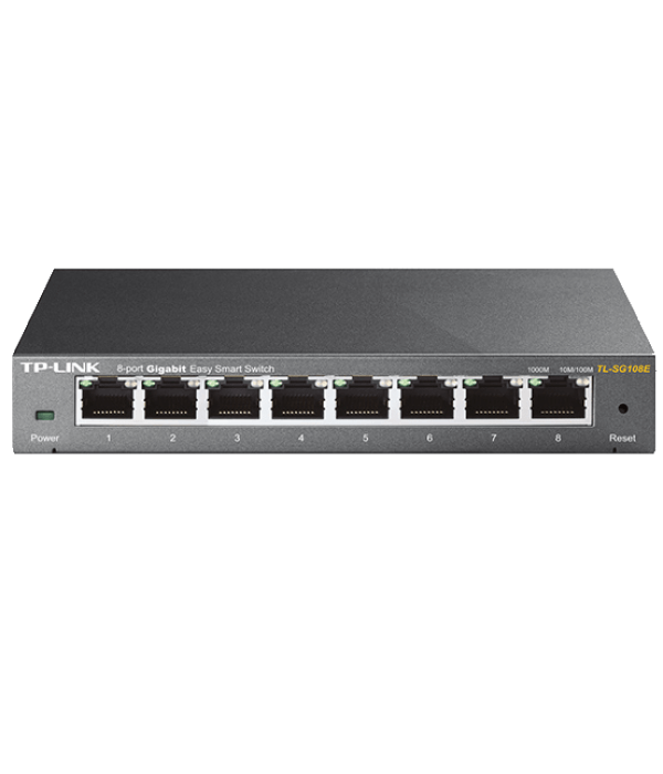 Switch 8 Portas Tp-link Tl-sg108e Gigabit