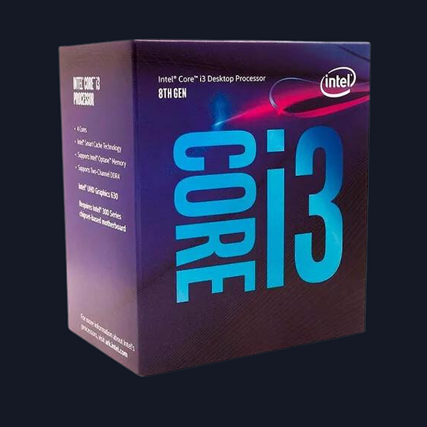 PROCESSADOR INTEL CORE I3 8100 3.6 GHZ BOX