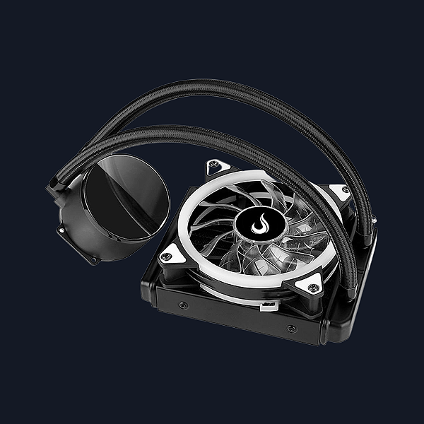 WATER COOLER RISE MODE RGB, 120MM, AMD/INTEL, PRETO - RM-WCB-01-RGB