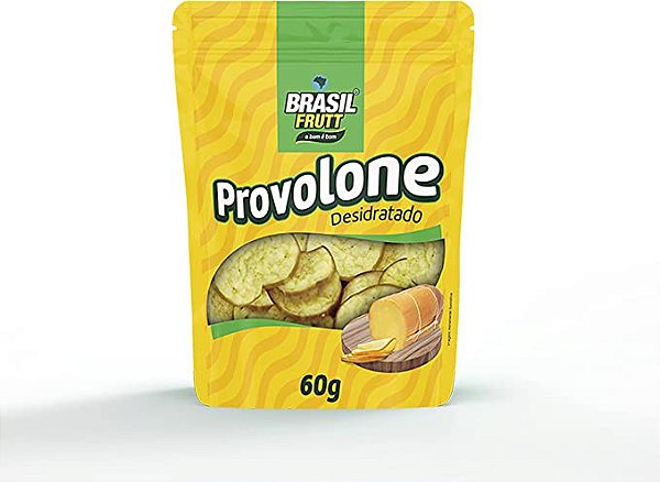 Queijo Provolone Desidratado 60g - Brasil Frutt