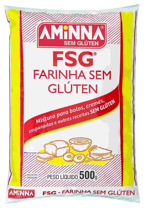 Farinha Sem Glúten 500g - Aminna