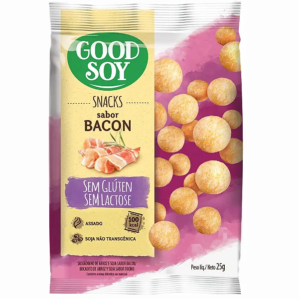 Snack de Bacon 25g - GoodSoy