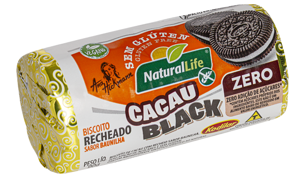 Biscoito Cacau Black 90g - Natural Life