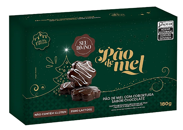 Pão de Mel 180g - Edição de Natal - Seu Divino