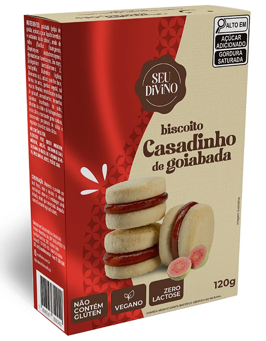 Casadinho de Goiabada 120g - Seu Divino